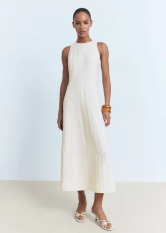 Robe midi évasée