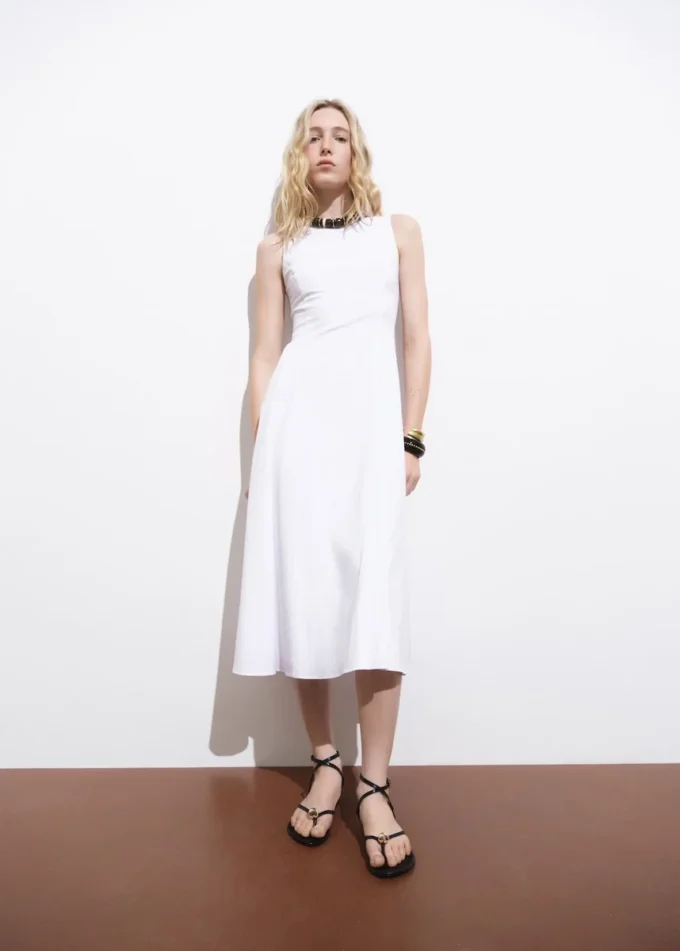 Robe midi évasée Robe midi évasée