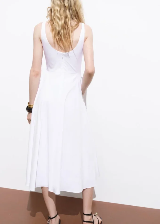 Robe midi évasée Robe midi évasée