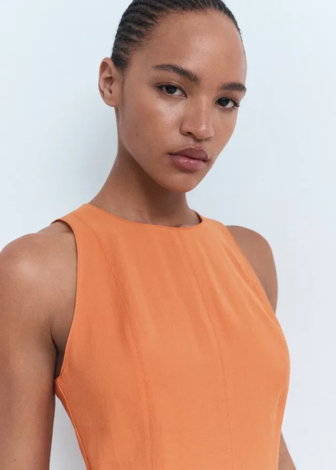 Robe midi évasée Robe midi évasée