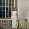 Robe plissée asymétrique Robe plissée asymétrique