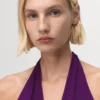 Robe plissée à dos nu Robe plissée à dos nu