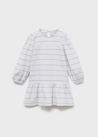 Robe rayée en coton mélangé Robe rayée en coton mélangé
