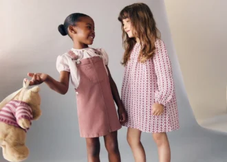 Robe salopette en denim à poches