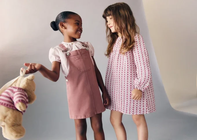 Robe salopette en denim à poches