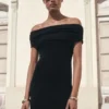 Robe sans bretelles en maille Robe sans bretelles en maille