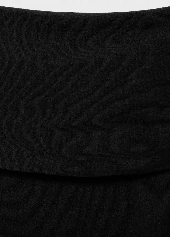 Robe sans bretelles en maille Robe sans bretelles en maille