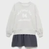 Robe sweat combinée Robe sweat combinée