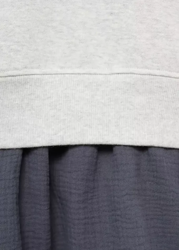 Robe sweat combinée Robe sweat combinée