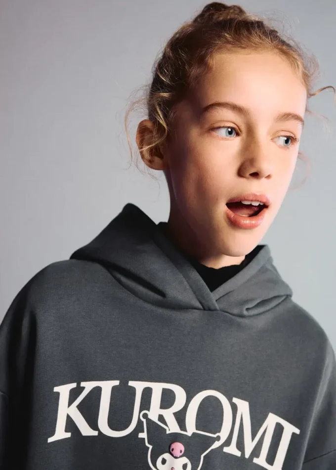 Robe sweat Kuromi