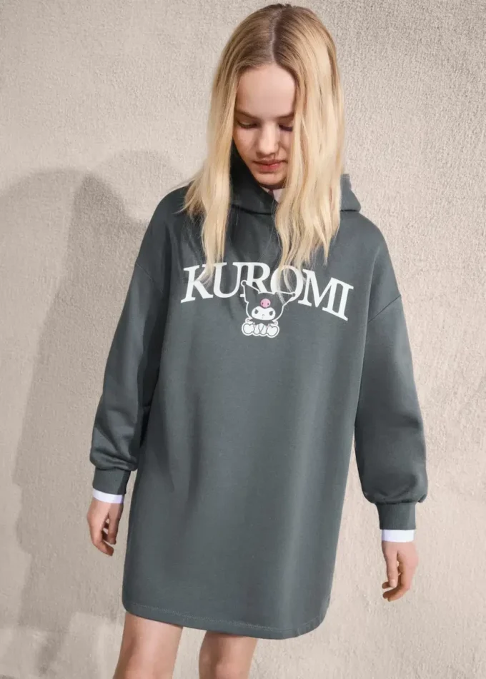 Robe sweat Kuromi