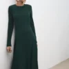 Robe trapèze avec godets Robe trapèze avec godets