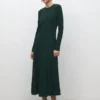 Robe trapèze avec godets Robe trapèze avec godets