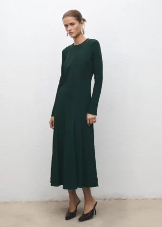 Robe trapèze avec godets
