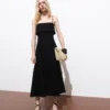 Robe évasée en coton Robe évasée en coton