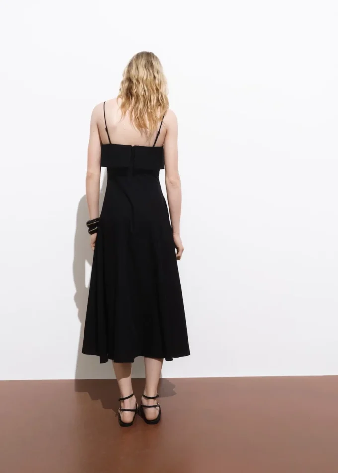 Robe évasée en coton Robe évasée en coton