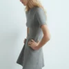 Robe évasée en maille fine Robe évasée en maille fine
