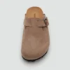 Sabots en cuir avec boucle