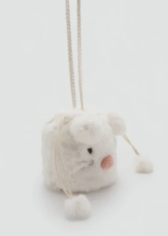 Sac avec oreilles et pompons
