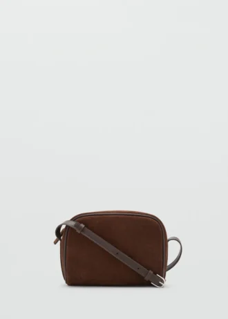 Sac à bandoulière en cuir suédé Sac à bandoulière en cuir suédé