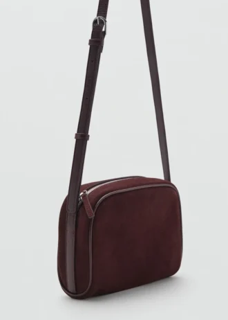 Sac à bandoulière en cuir suédé Sac à bandoulière en cuir suédé