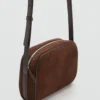 Sac à bandoulière en cuir suédé Sac à bandoulière en cuir suédé