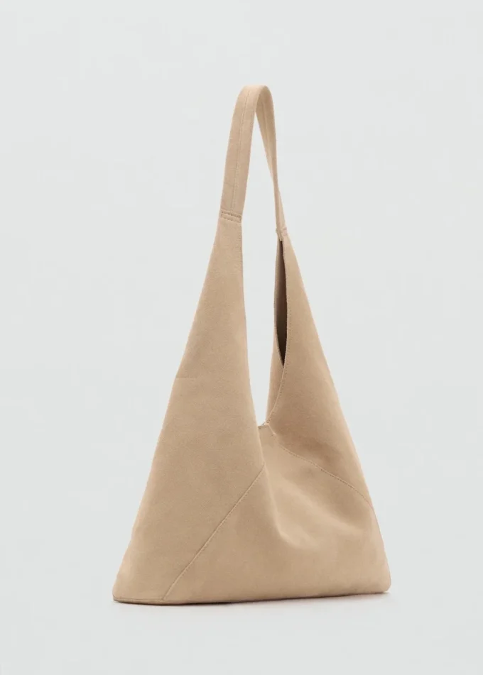 Sac à bandoulière en daim Sac à bandoulière en daim