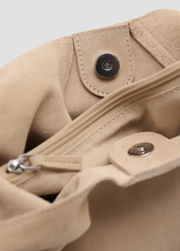 Sac à bandoulière en daim Sac à bandoulière en daim