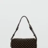 Sac à bandoulière en daim avec œillets Sac à bandoulière en daim avec œillets