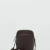 Sac à bandoulière en simili cuir verni Sac à bandoulière en simili cuir verni