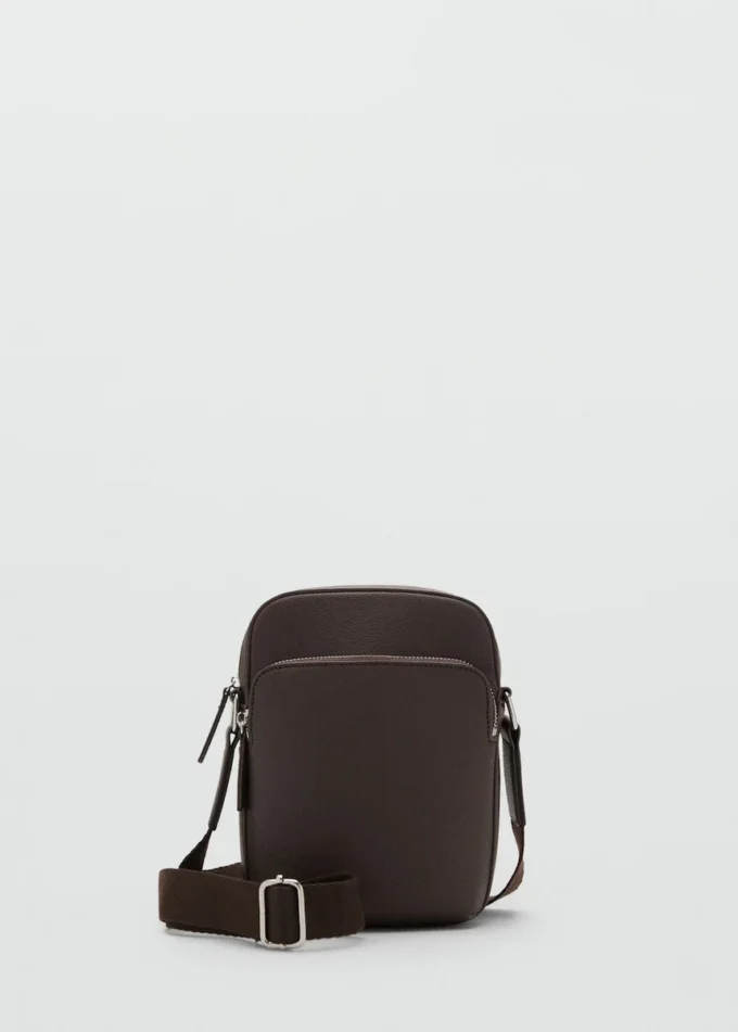 Sac à bandoulière en simili cuir verni Sac à bandoulière en simili cuir verni