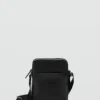Sac à bandoulière en simili cuir verni Sac à bandoulière en simili cuir verni