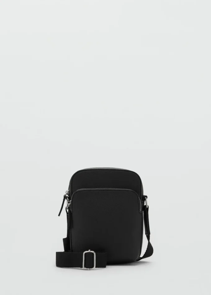 Sac à bandoulière en simili cuir verni Sac à bandoulière en simili cuir verni