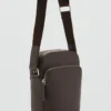 Sac à bandoulière en simili cuir verni Sac à bandoulière en simili cuir verni