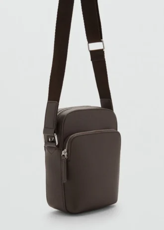 Sac à bandoulière en simili cuir verni Sac à bandoulière en simili cuir verni