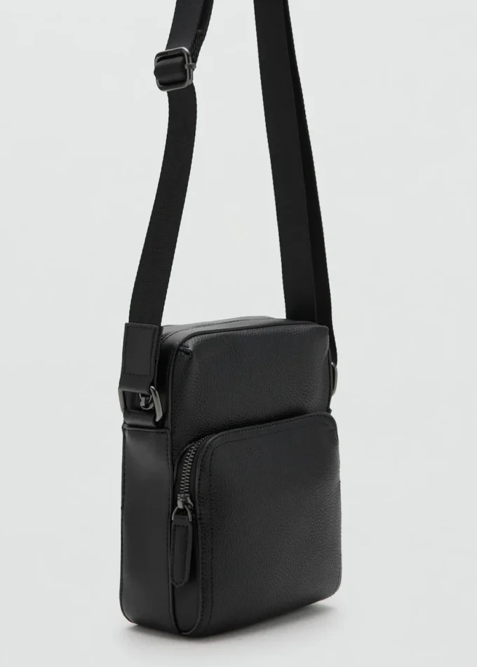 Sac à bandoulière en simili cuir verni Sac à bandoulière en simili cuir verni