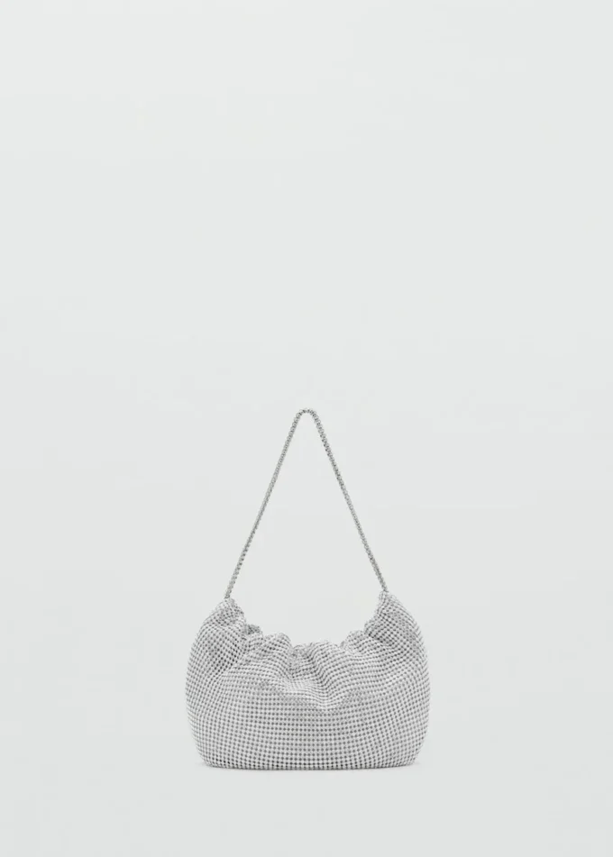 Sac à bandoulière en strass Sac à bandoulière en strass