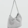 Sac à bandoulière en strass Sac à bandoulière en strass