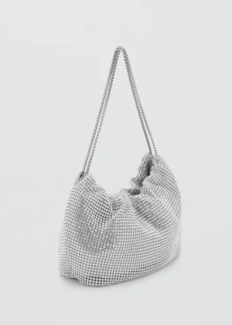Sac à bandoulière en strass Sac à bandoulière en strass