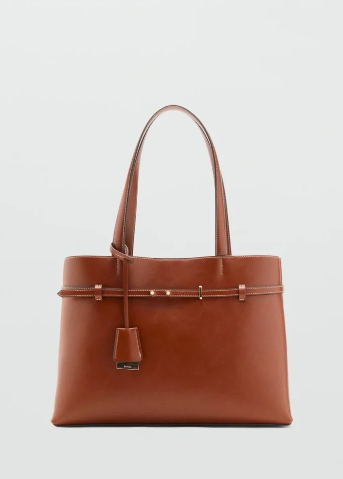 Sac cabas avec breloque Sac cabas avec breloque