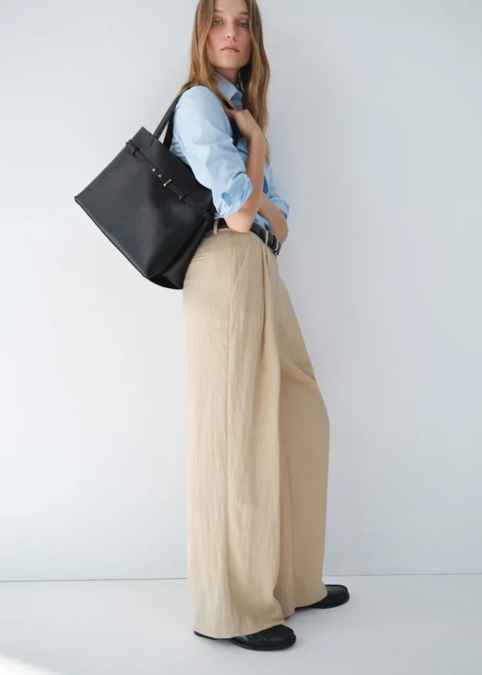 Sac cabas avec breloque