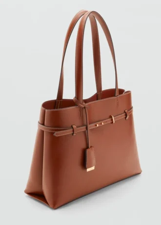 Sac cabas avec breloque