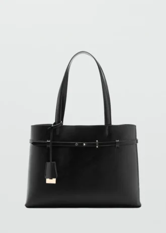 Sac cabas avec breloque