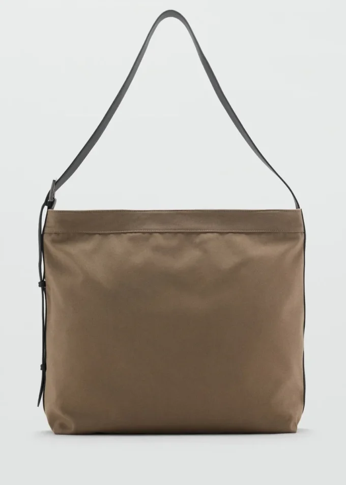 Sac cabas avec poignée réglable