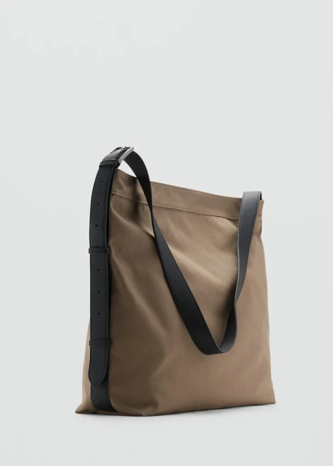 Sac cabas avec poignée réglable