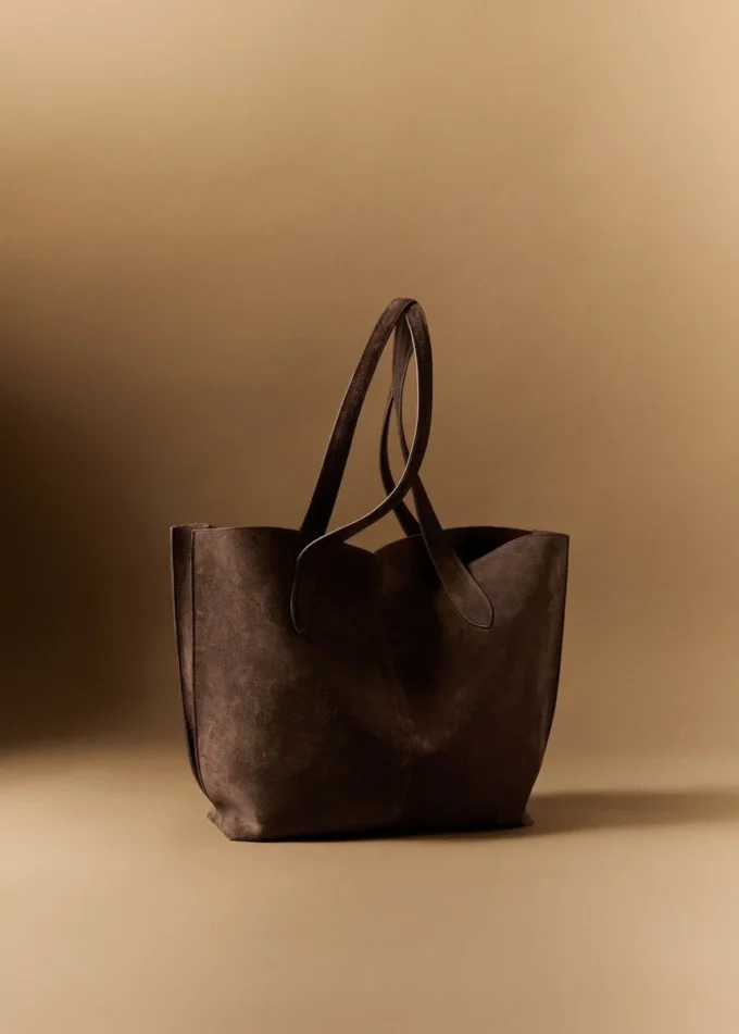 Sac cabas en daim Sac cabas en daim