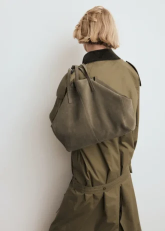 Sac cabas en daim