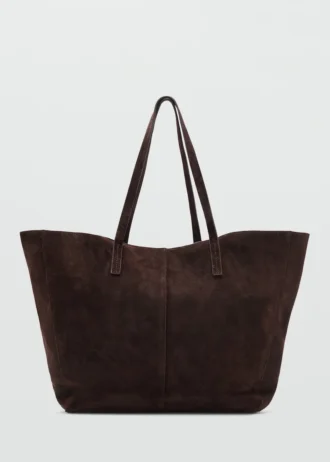 Sac cabas en daim