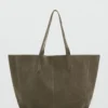 Sac cabas en daim