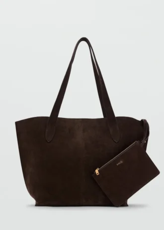 Sac cabas en daim